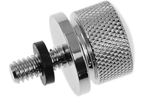 YHMTIVTU Bullone sedile adatto per Harley Sportster Dyna Softail 1996-2017 cromato