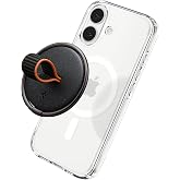 Spigen MagSafe Destekli Modeller ile Uyumlu Telefon Tutucu Halka O-Mag Mag Fit Ring Siyah - AMP08552 (Spigen TR Garantili)