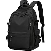 School Backpack Teenager Backpack for School Institute Work Black | Waterproof 20L School Backpacks Casual Backpack Laptop Ba