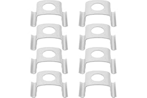 SANTUO 8pcs Brake Line Clips, Brake Pipe Fixing Clips, Automobile Brake Hose Metal Clamp, 34341163565 34340141371 481477 Compatible with MINI X1 X2 X3 X4 x5 X6 X7 Z4 1 2 3 4 5 6 7 Series I8