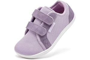 HOBIBEAR Kids Calzado Descalzo Ancho para niños niñas Outdoor Trail Running Minimalist Walking Shoes