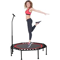 Trampolino fitness a molla Top U-Bar da 40 | Maniglia regolabile Trampolino fitness a molla Top U-Bar da 40 | Maniglia regolabile