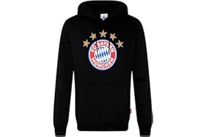 FC Bayern München Men's Hoodie with Logo Black