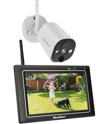 Saaf Baby Monitor Con Telecamera E Schermo 5 - Telecamera Orientabile