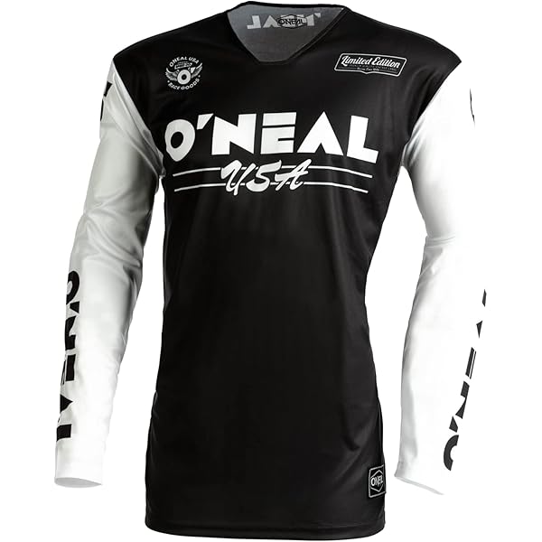 O'NEAL | Mountainbike Motocross Shirt Lange Mouwen | Kinderen | MTB MX DH FR Downhill Freeride | Ademende stof, Gewatteerde elleboogbescherming
