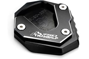 ZESIDIMO Accesorios de motocicleta para hon-da TRANSALP XL750 TRANSALP XL 750 2023- Soporte de motocicleta Placa de soporte lateral Extensión de soporte