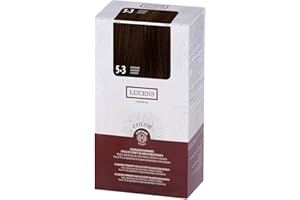 LUCENS UMBRIA Lucens 5.3 Cioccolato - Kit Colorazione Capelli Permanente Senza Ammoniaca Con Oli ed Estratti da Agricoltura Biologica