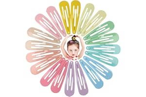 Tadipri 30 Pz Fermagli per Capelli Bambina, Mollette per Capelli Bambina Piccola, Fermagli Capelli a Scatto, Mollette Bimba per Capelli Carino, Colorate Accessori per Capelli per Bambina Ragazze