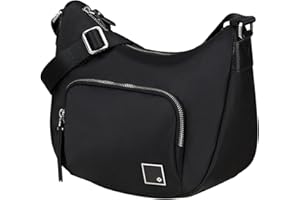 Samsonite Essentially Karissa - torba na ramię S, 29 cm, czarna (czarna), czarny (czarny), Torby kurierskie