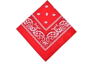 Aomig Pañuelos Cabeza Mujer, Pañuelo Pirata con Diseño Único Estampado, Bandana Hombre de Moda y Deporte, Pañuelos de Colores Unisex para Cuello, Cabeza, Muñeca, Adultos y Niños, 54 X 54 cm