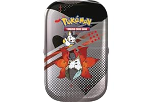 Pokémon: miniscatola da collezione Unima (Volcarona ed Emolga) del GCC Pokémon (due buste di espansione e una carta adesiva)