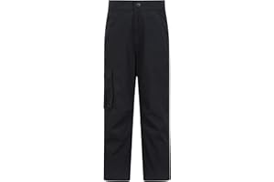 Mountain Warehouse Trek Youth Trousers – Quick Drying Children's Pants, 4 Pockets, Shrink & Fade Resistant Kids Trousers – Ideal for Travelling Cold Weather