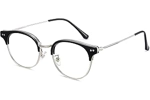 Cyxus Blue Light Blocking Glasses Clear Len Gaming Eyewear Vision Care Anti Glare for PC Laptop Gamer Reading