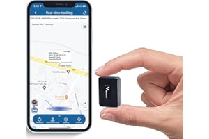 GPS Tracker, Zeerkeer Mini GPS Tracker Portable Real Time Tracking Magnetic GPS Locator Tracker wAnti Lost Recording Tracking Multiple Alarm Old Man Child Location Tracker with Free App