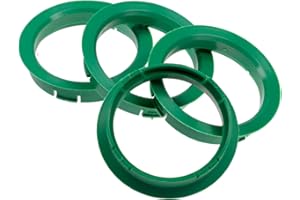 PGONA 4 x de centrage bagues 64,0 x 56,1 mm jantes Vert fabriqué en Allemagne
