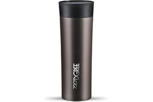 720°DGREE Travel Mug “PleasureToGo“ - 450ml - Leakproof, BPA-Free Stainless Steel Thermo Cup for Coffee & Tea to Go with Lid - Vacuum Insulated Flask - For Hot & Cold Drinks When- & Wherever you Want