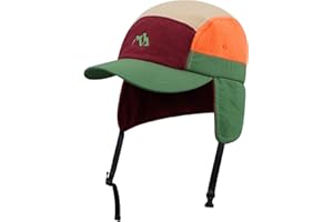 CLAPE Cappello Invernale Uomo con Paraorecchie Cappello da Baseball in Lana Warm Wool Baseball cap Autunno Inverno