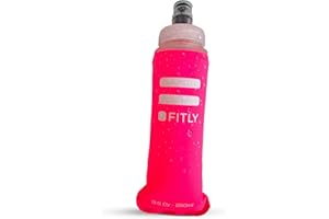 FITLY Soft Flask pour Sac d'Hydratation - Idéal pour Le Running, vélo, randonnée - Gourde Souple