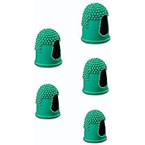 Punte Per Dita In Silicone - 20 Pezzi XS, Antiscivolo, Per Ufficio, Cucito, Conteggio Denaro - Foto 10