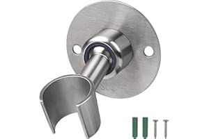 Soporte Ducha de Acero Inoxidable, TIANLIN Soporte Ducha Pared, La Soporte Alcachofa Ducha es Duradera y se Puede Ajustar a Voluntad, La Soporte para Ducha es Adecuada para Cabezal de Ducha de 22,5 mm
