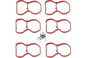 YOSOO HEALTH GEAR Kit de Suppression de Clapet, Bouchon Clapet D'admission, Pièces de Collecteurs D'échappement D'Accessoires de Voiture avec Accessoires de Joints pour N57 N57S E90 E91 E92 E93 F07 F10 F11