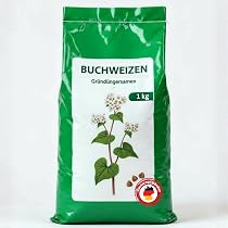 Samenliebe BIO Buchweizen Samen  Grndnger & Bienenweide, Samenfestes BIO  Saatgut 15g
