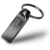 POHOVE USB Stick 32gb, Metall USB 3.0 Speicherstick 32gb Waterproof Pendrive 32 GB Tragbar USB Flash Drive MIT Schlüsselanhän