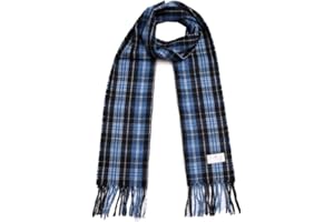 TG Thistle Gem Traditional Tartan Clan Scarves – Multicolor, super-soft Scottish Clan Tartan Scarf - Perfect for both Men and Women