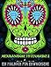 Mexikanische Totenmaske 2: Ein Malbuch für Erwachsene by Papeterie Bleu