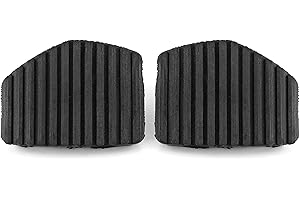 ‎KIMISS Kupplungs- und Bremspedal Gummi Abdeckung für Peugeot/Citroen 1007, 207, 208, 301, C3, C4, C5, C6, C8 - Rutschfeste, langlebige Pedalabdeckung