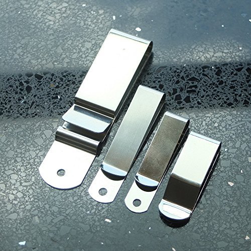 25 PCS Gürtelclip leder Craft 4 Spring Holster Haken Schnalle Universal, 90mm X 22mm - 2