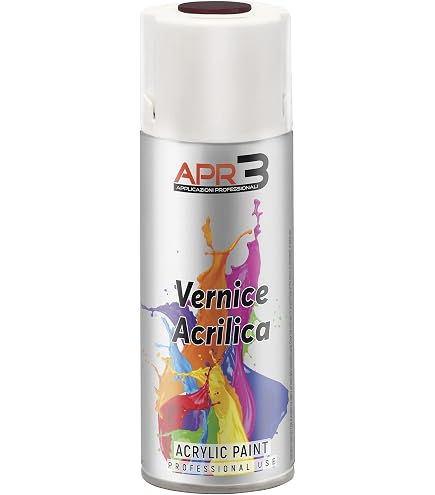 Spray De Pintura Acrílica De Secado Rápido – Color RAL A Elegir, Bote De 400 Ml, Fabricado En Italia