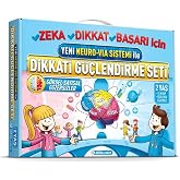 Dikkati G&uuml;&ccedil;lendirme Seti - Yeni Neuro VİA Sistemi ile (2 Yaş) - &ouml;n kapak Dikkati G&uuml;&ccedil;lendirme Seti; G&ouml;rsel - Sayısal Egzersizl
