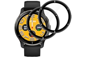 IQSHIELD Protector de Pantalla para Garmin Venu 2 Plus Cristal Templado, Cobertura Completa, Sensible al Tacto, Sin Burbujas, Vidrio Templado para Garmin Venu 2 Plus - 2 Piezas