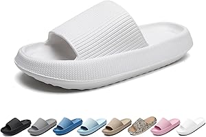 Merdoo Ciabatte Nuvola Donna Uomo Comode Ciabatte Casa Ultra Morbide Ciabatte Mare Antiscivolo Ciabatte Piscina Ciabatte Doccia Casuali Pantofole Estive Suola Spessa Slide Sandalo Unisex 36-47EU