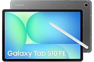Samsung Galaxy Tab S10 FE 128GB, Tablet Android + S Pen, Galaxy AI, 8GB RAM, Pantalla de 10,9", Batería de Larga Duración, Gris, Garantía del Fabricante 3 Años + 1 Año Extra