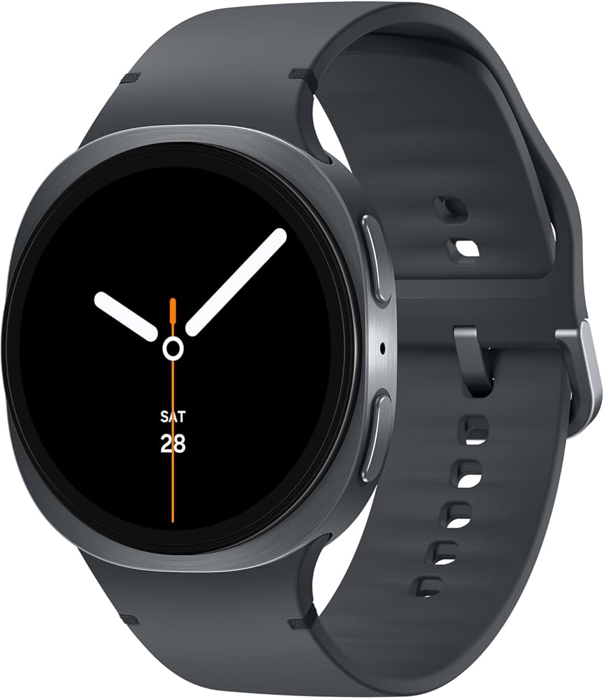 Samsung Galaxy Watch8 Koyu Gri, Bluetooth, 40mm Akıllı Saat (Samsung Türkiye Garantili)