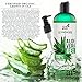 ArtNaturals Aloe Vera Gel for Face, Hair & Body - Certified Organic, 100% Pure Natural & Cold Pressed 350ml - For Sun Burn, Eczema, Bug or Insect Bites, Dry Damaged Ageing skin, Razor Bumps and Acne