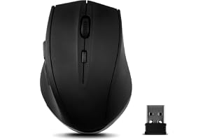Speedlink CALADO Silent Mouse – trådlös, tyst mus för kontor/hemmakontor och gaming, tysta knappar
