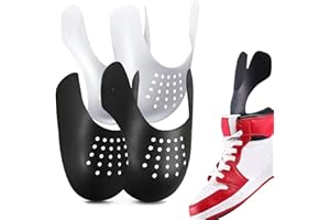 halercay 2 Paires Bouclier de Chaussure,Protecteurs de Chaussures Anti-rides,design plus confortable,protège les chaussures de sport des rides,prévenir les chaussures de sport pli pour homme et femme