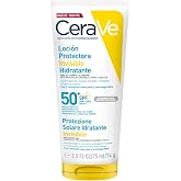 CeraVe, Invisible Protective Moisturizing Lotion SPF 50+, UVB + UVA, 75 ml | Very high protection in a lightweight lotion wit