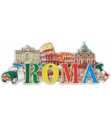 Souvenir D'aimant De Réfrigérateur 3D De Rome Italie, Collection De