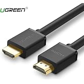 Ugreen UHD 4K Y&uuml;ksek Hızlı Ethernet ve HDMI Kablosu, 1 Metre