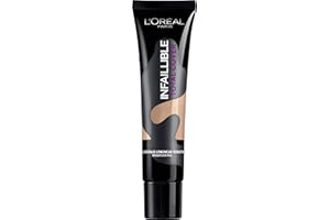 L'Oréal Paris Total Cover, Base Maquillaje Cobertura Total, Tono de Piel Medio 20 Sable Sand - 35 gr