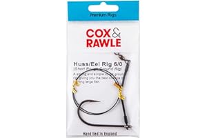 Cox & Rawle Huss/Eel Sea Fishing Rig Ready To Fish Size 6/0