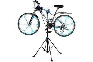 Germerse Soporte de reparación de Mantenimiento de Ciclo, Soporte de reparación de Mantenimiento de Bicicletas Características Poste telescópico Ajustable para estación de reparación de Bicicletas