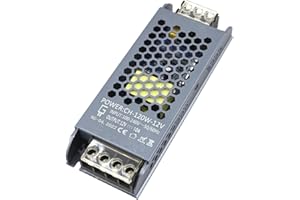 NUOVA GERMANY Alimentatore Professionale 10A DC 12V Trasformatore Ampere Stabilizzato AC110/220V Super silenzioso Senza ventola (12V 120W)