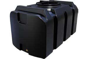 Varile 300L NEO Trinkwassertank | BPA-Frei | integriertes 3/4" Messinggewinde | Made in EU | Lebensmittelgeeignet (Schwarz)