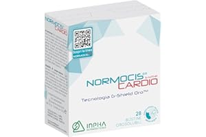 NORMOCIS CARDIO® metabolismo Omocisteina - con Vitamine B12, B6, K2, Glutatione e Folato -Integratore Sublinguale Senza Glutine Naturalmente privo di Lattosio • GUSTO TROPICAL • 28 BUSTINE •INPHA 2000