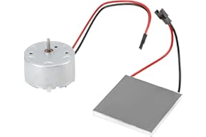 Natudeco Camino Ventilatore Generatore Foglio Generatore Elettrico Motoreessori Set per Stufa A Calore Ventilatore Bruciatore A Ceppi di Legno